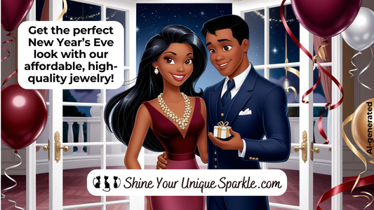 Get the perfect New Year's Eve look with our affordable, high-quality jewelry!