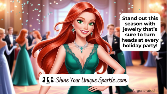 Stand out this season with jewelry that's sure to turn heads at every holiday party!