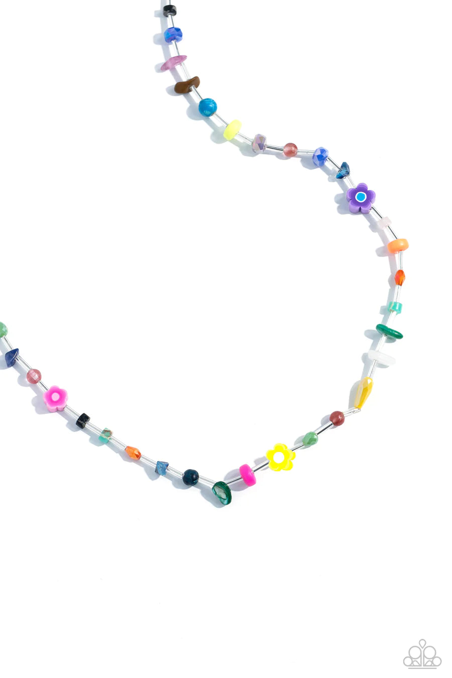 Ambitious Assortment - Multi Color Charm Bead Choker Necklace - 2023 Convention Exclusive