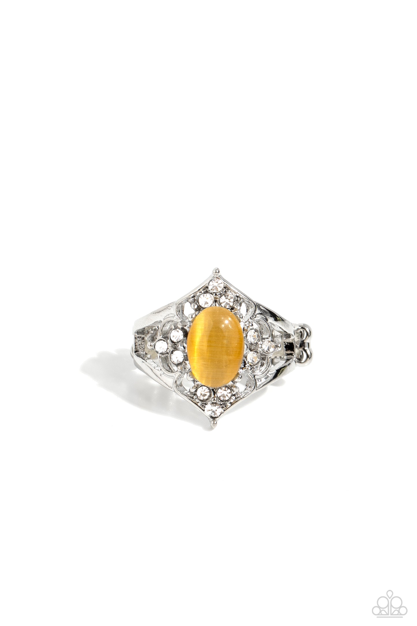 Countdown to Countess - Cat's Eye Silver Ring