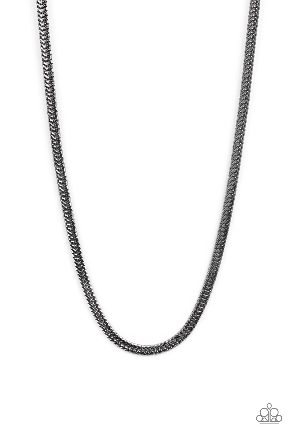 Downtown Defender - Black Gunmetal Urban Necklace