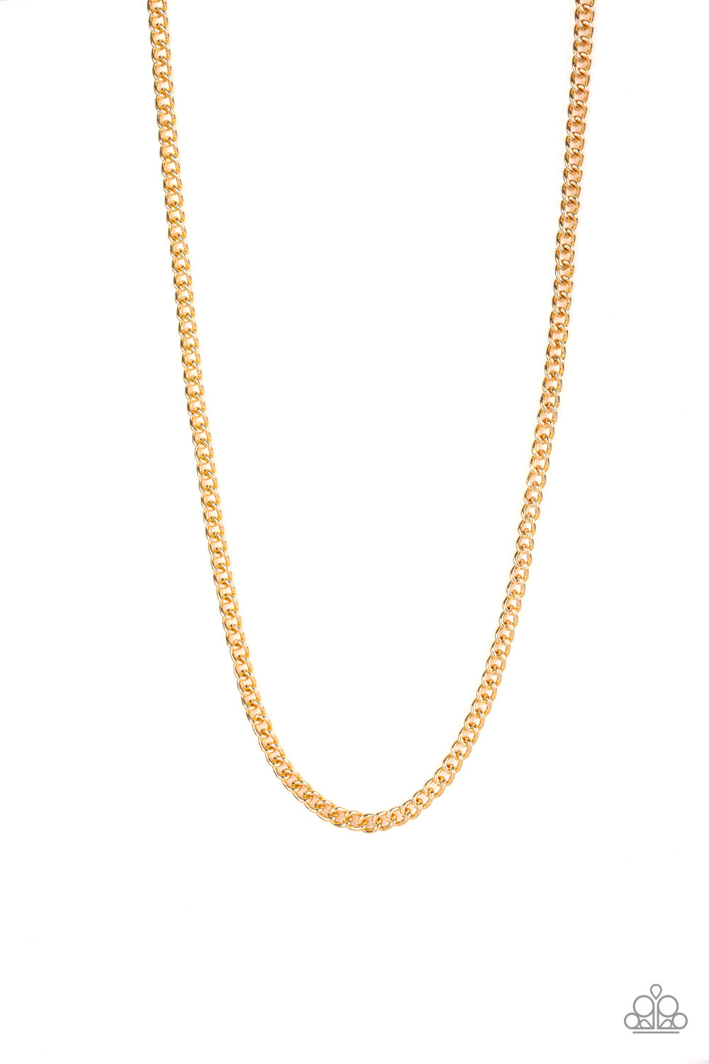 First Rule Of Fight Club - Gold Chain Urban Necklace