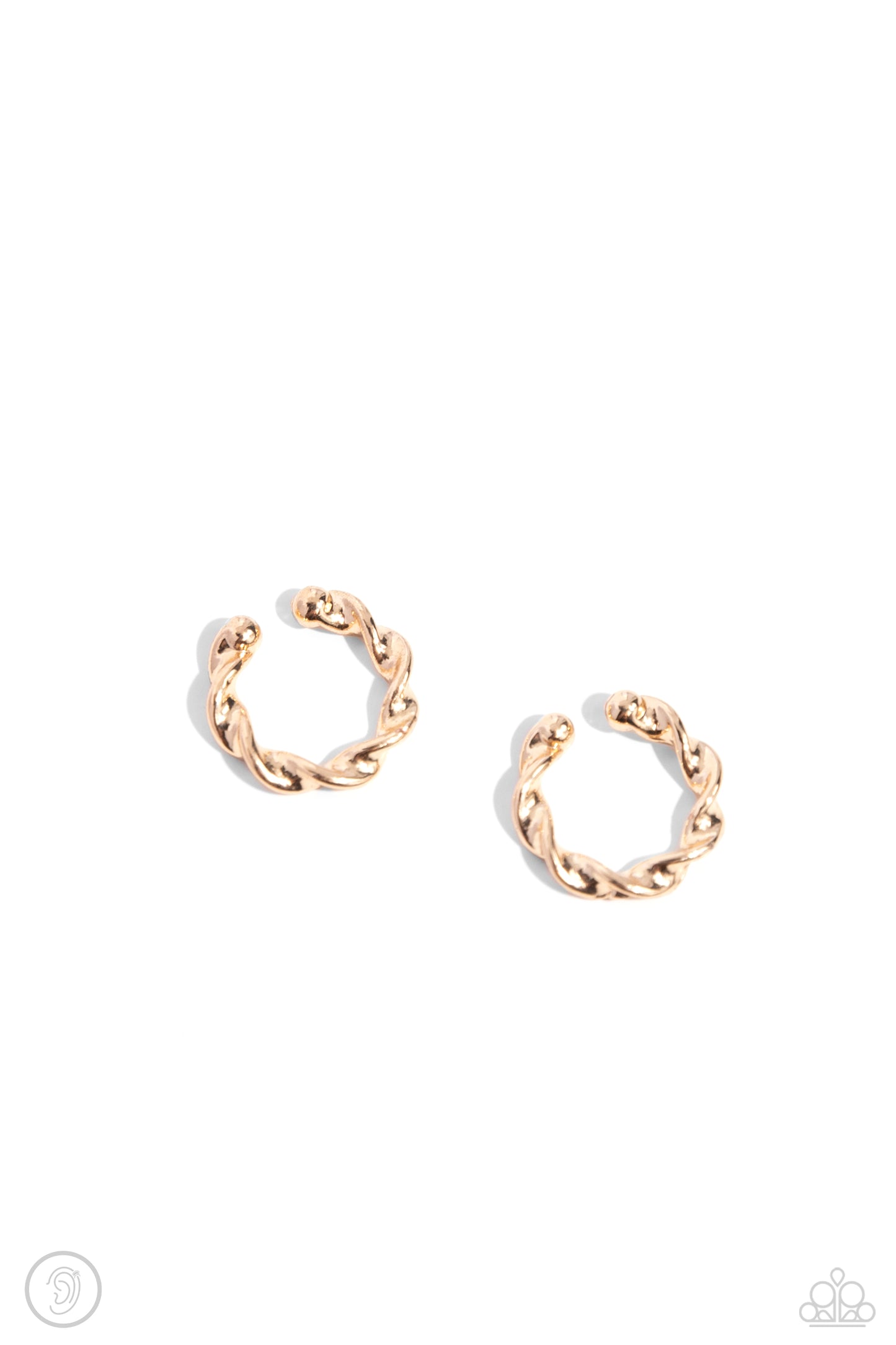 Hey, Hot CUFF! - Gold Bar Ear Cuff Earrings