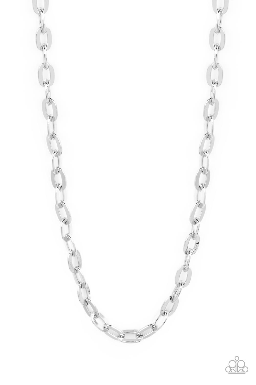 Interference - Silver Link Urban Chain Necklace