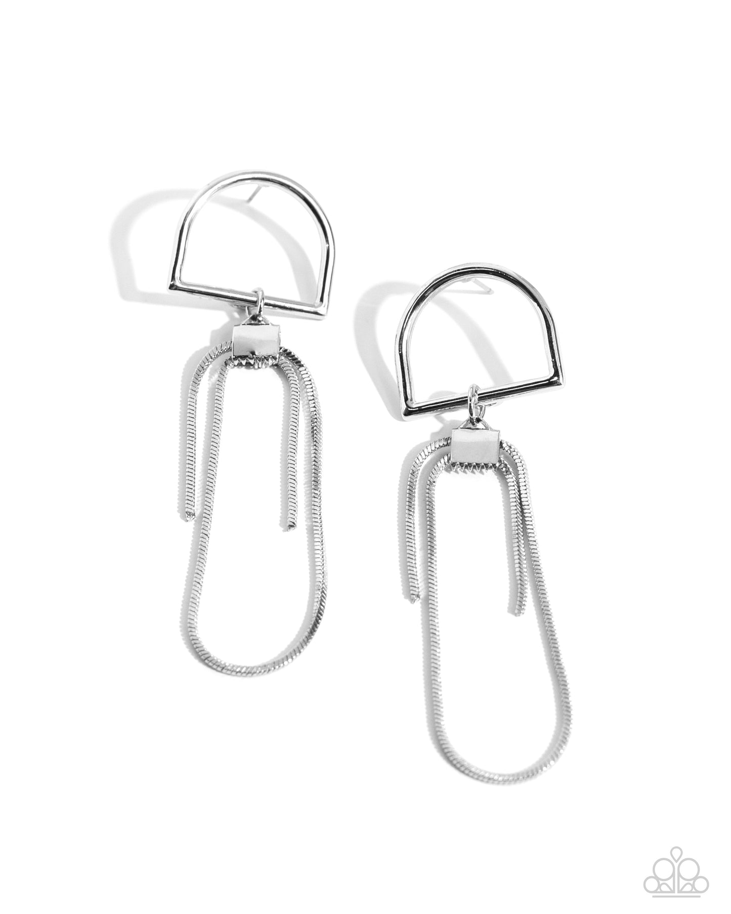 Minimalistic Maven - Silver Arch Post Earrings