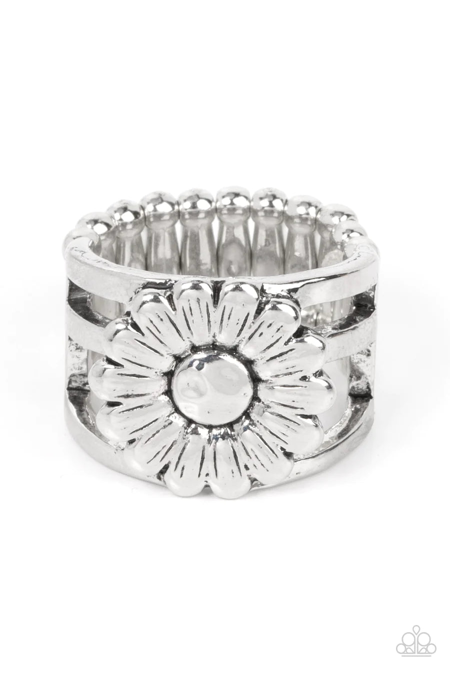 Roadside Daisies - Silver Flower Ring