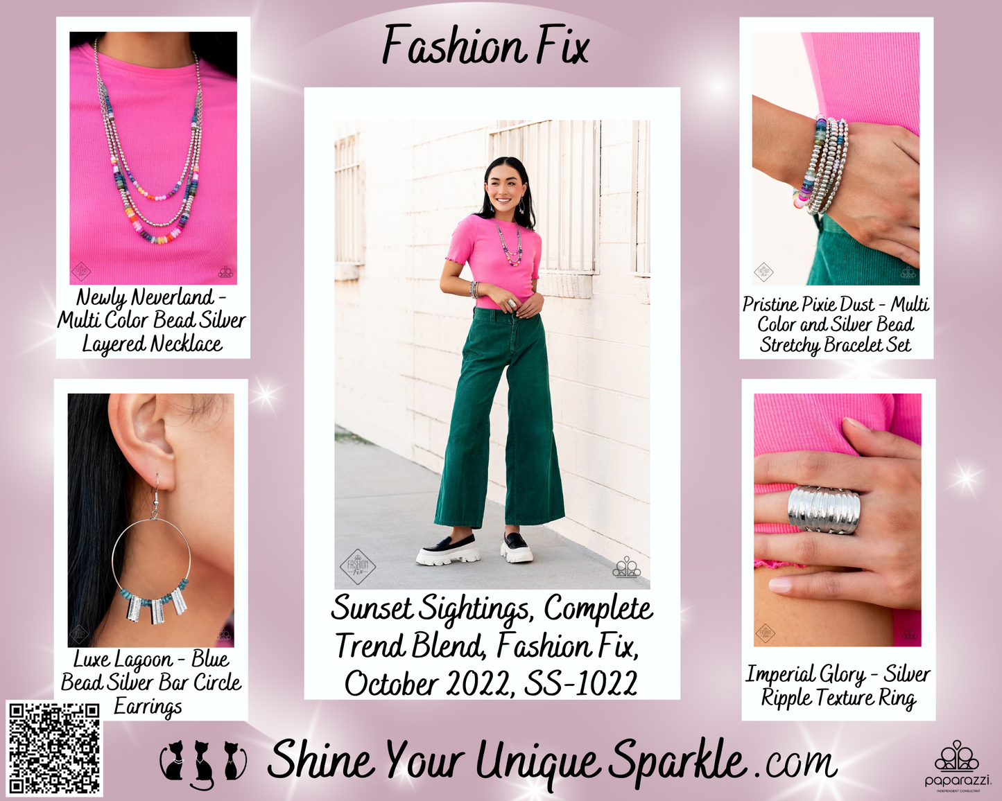 Sunset Sightings, Complete Trend Blend Set, Fashion Fix, October 2022