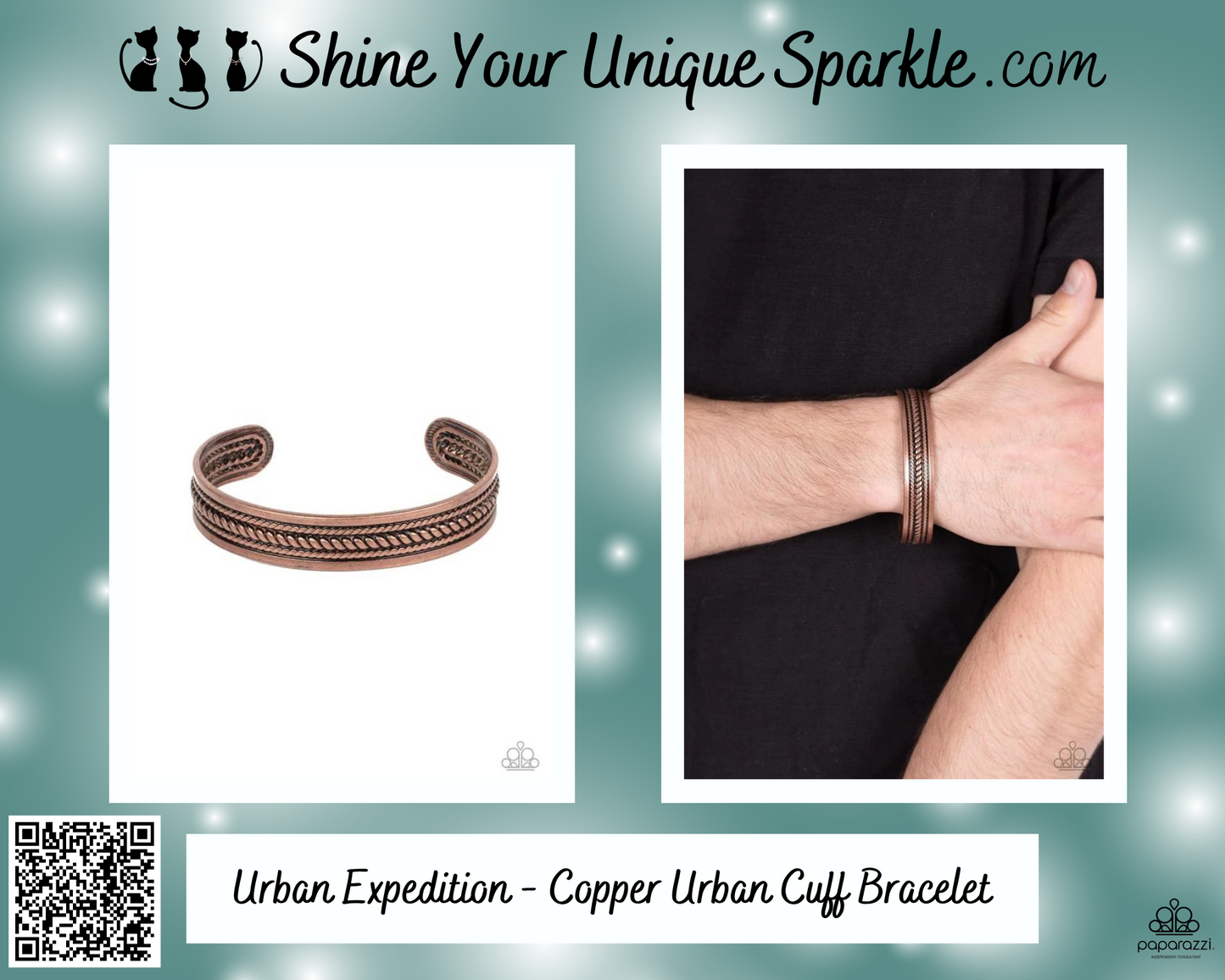 Urban Expedition - Copper Urban Cuff Bracelet