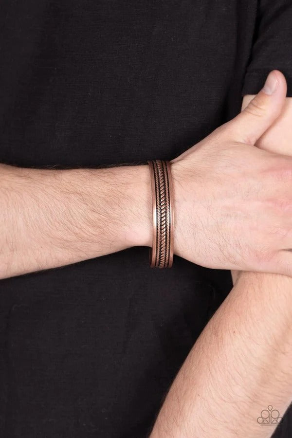 Urban Expedition - Copper Urban Cuff Bracelet
