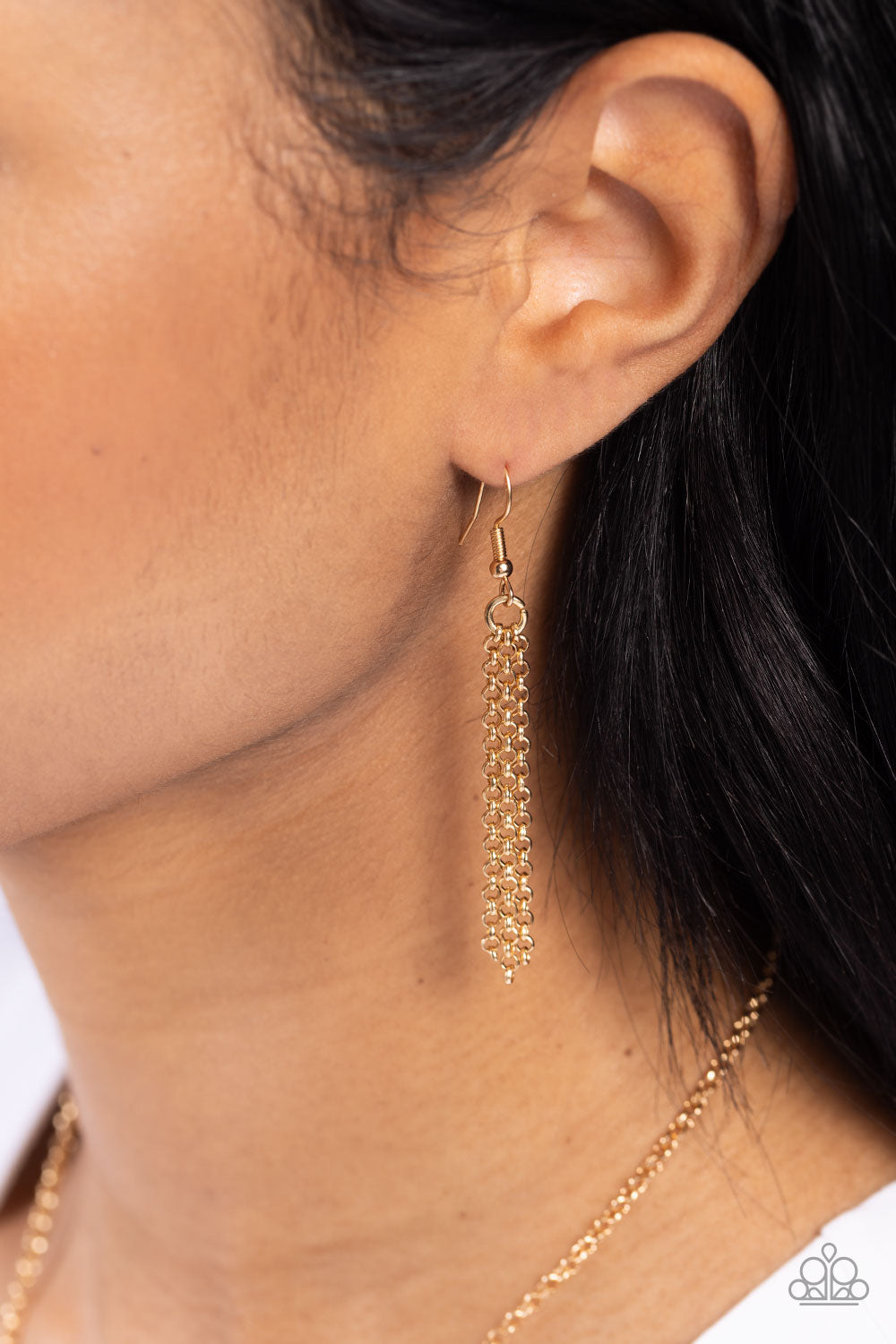 Live The Life You Love - Gold Dainty Pendant Short Necklace