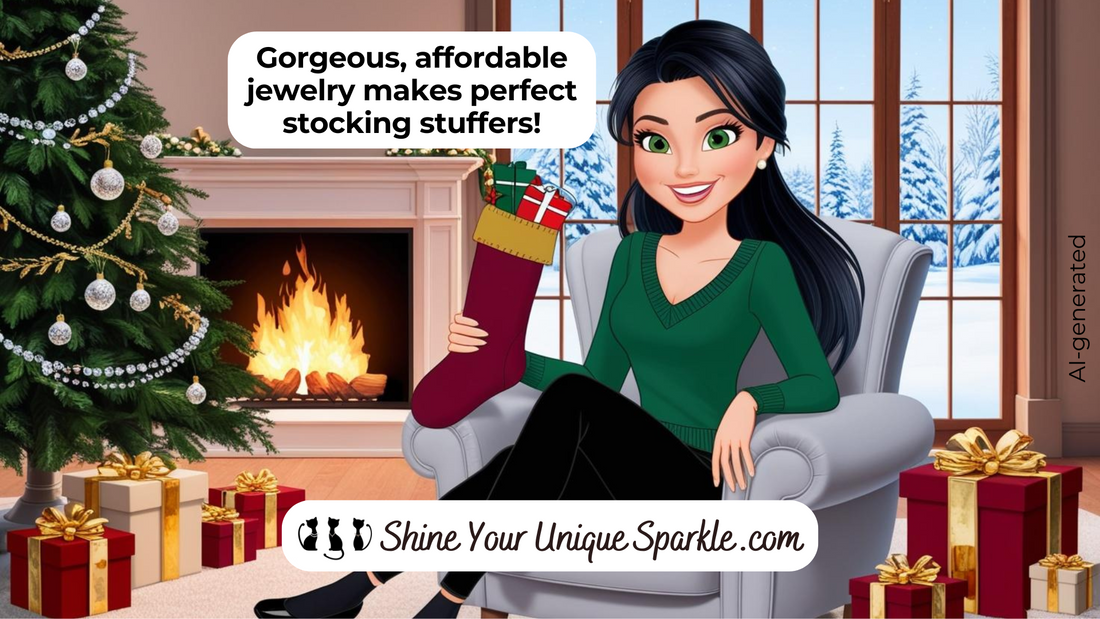 Gorgeous, affordable jewelry makes perfect stocking stuffers!