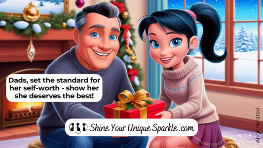 Dads, Set the standard for her self-worth - show her she deserves the best!