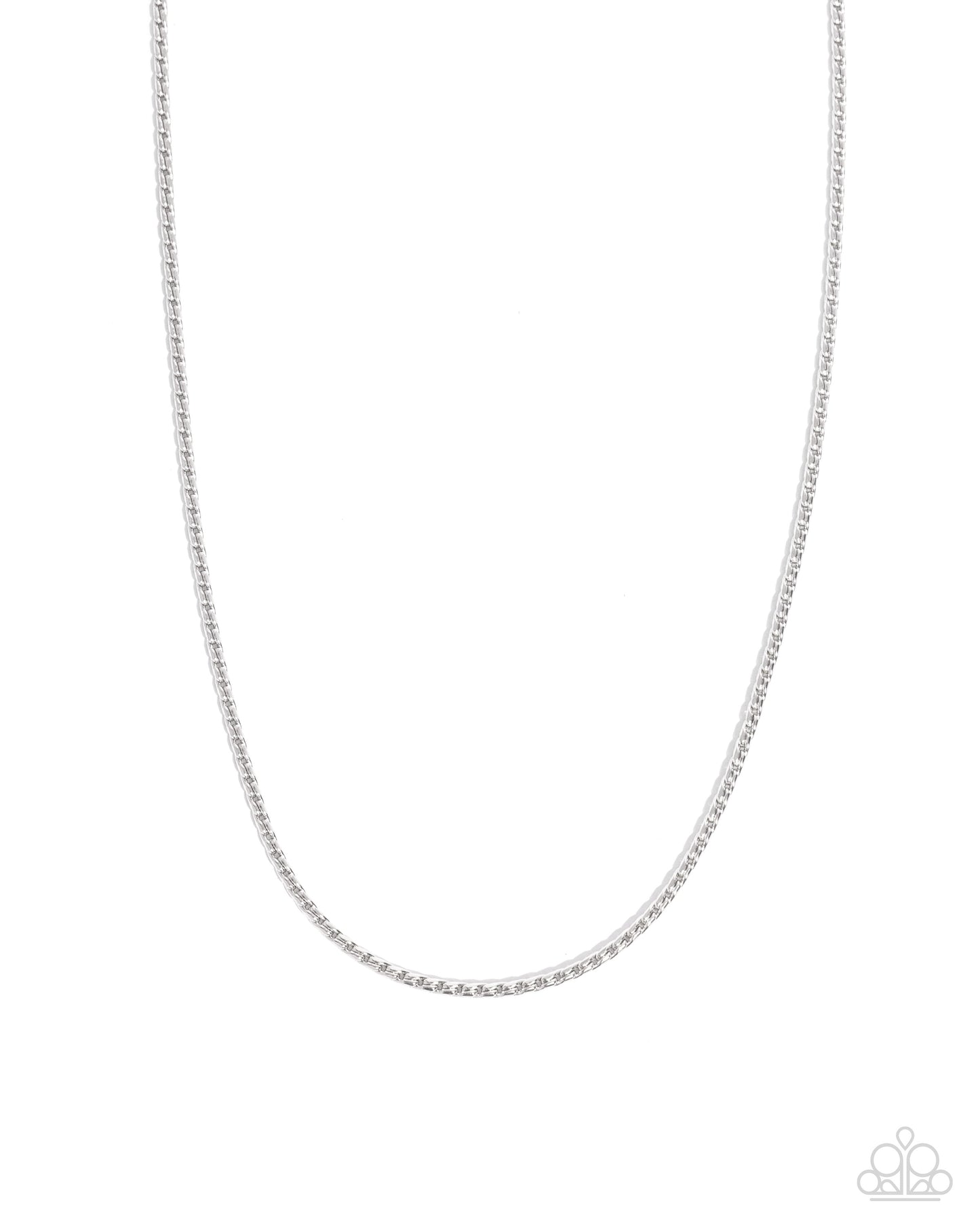 Stainless Solo - Silver Stainless Steel Short Urban Necklace