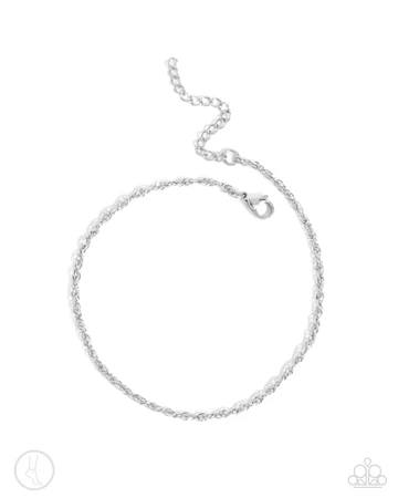 Aligned Age - Silver Chain Anklet