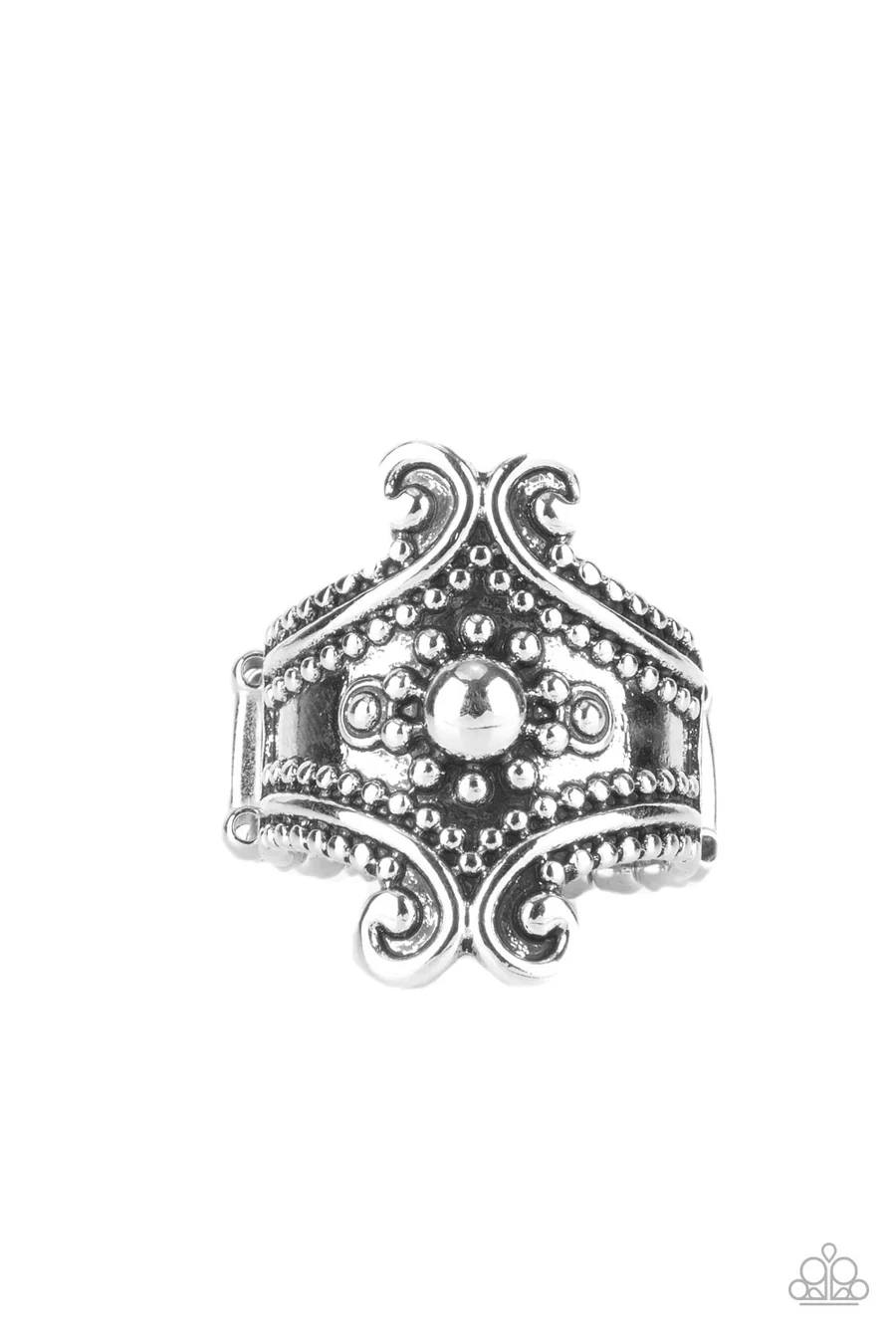 Artisan Artifice - Silver Filigree Accent Ring