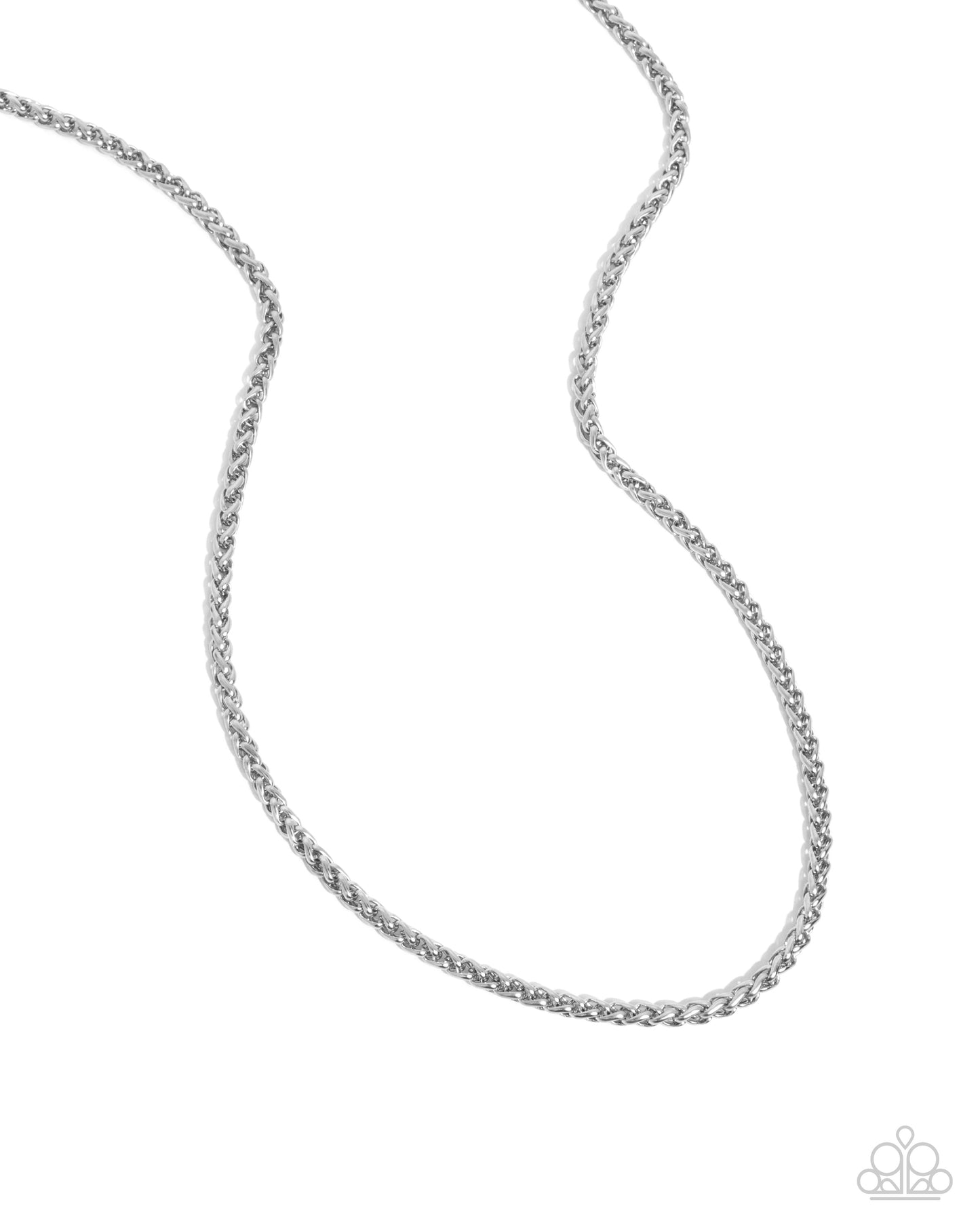 Complicated Chain - Silver Stainless Steel Urban Necklace