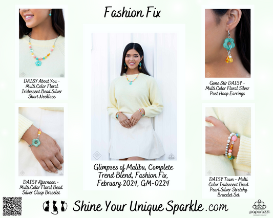 Glimpses of Malibu, Complete Trend Blend Set, Fashion Fix, February 2024