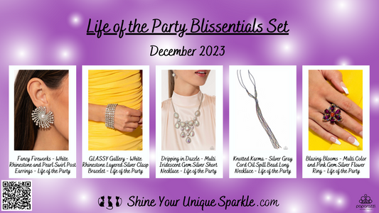 Life of the Party Blissentials Set, December 2023