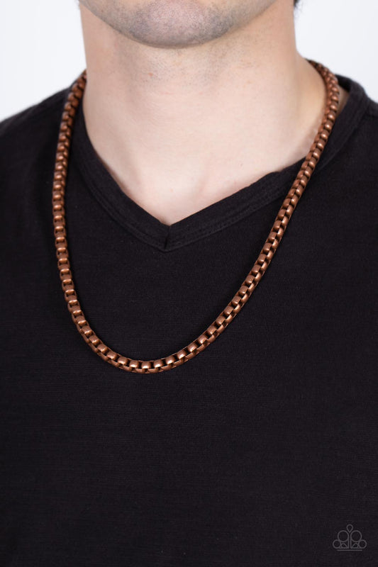 No ENDGAME in Sight - Copper Urban Chain Necklace