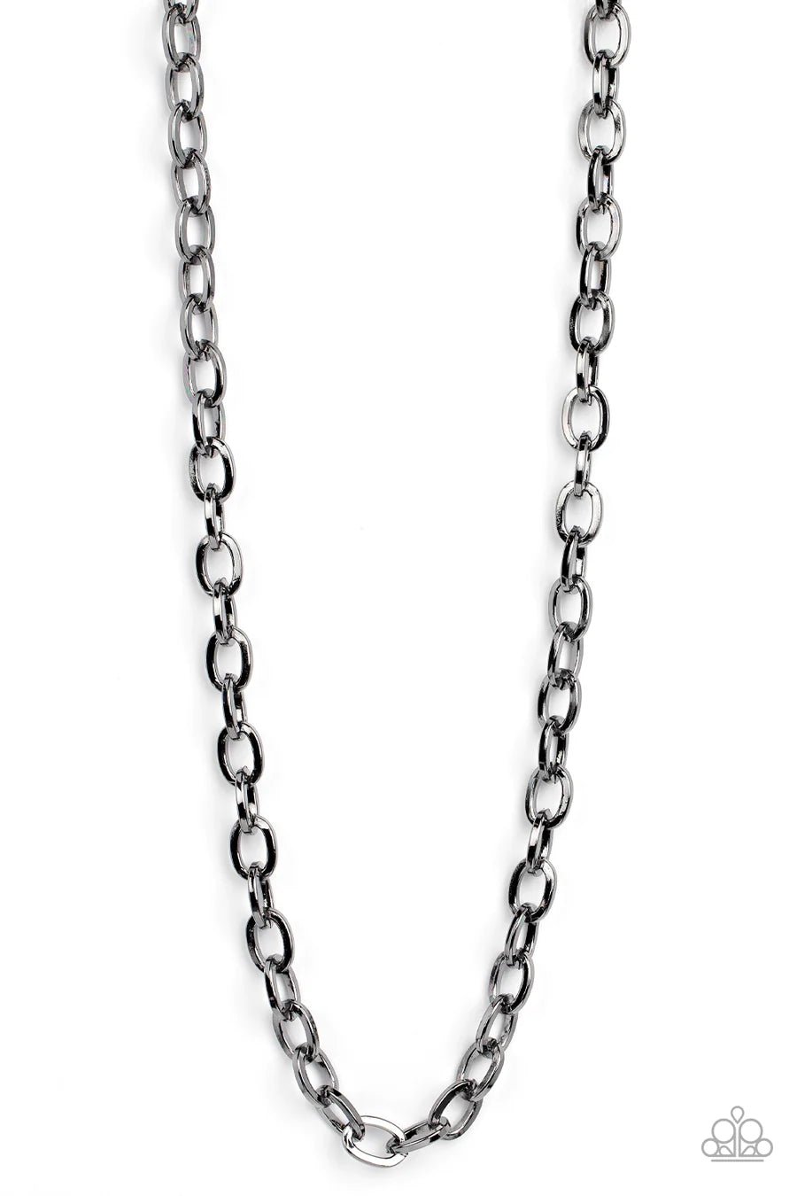 Player of the Year - Black Gunmetal Chain Urban Necklace