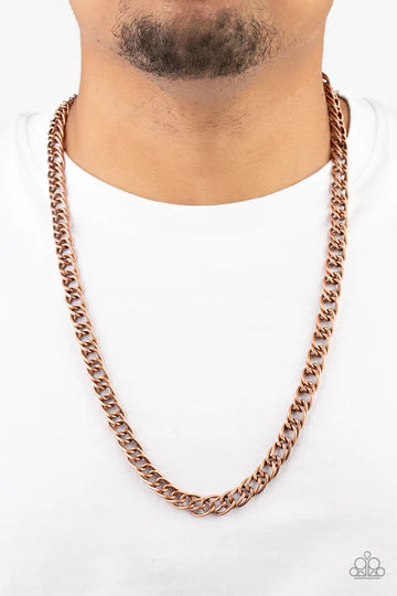 Pro League - Copper Chain Urban Necklace