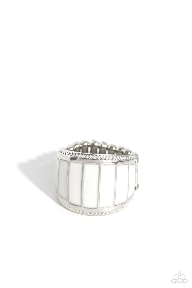 SWATCH Your Step - White Silver Ring