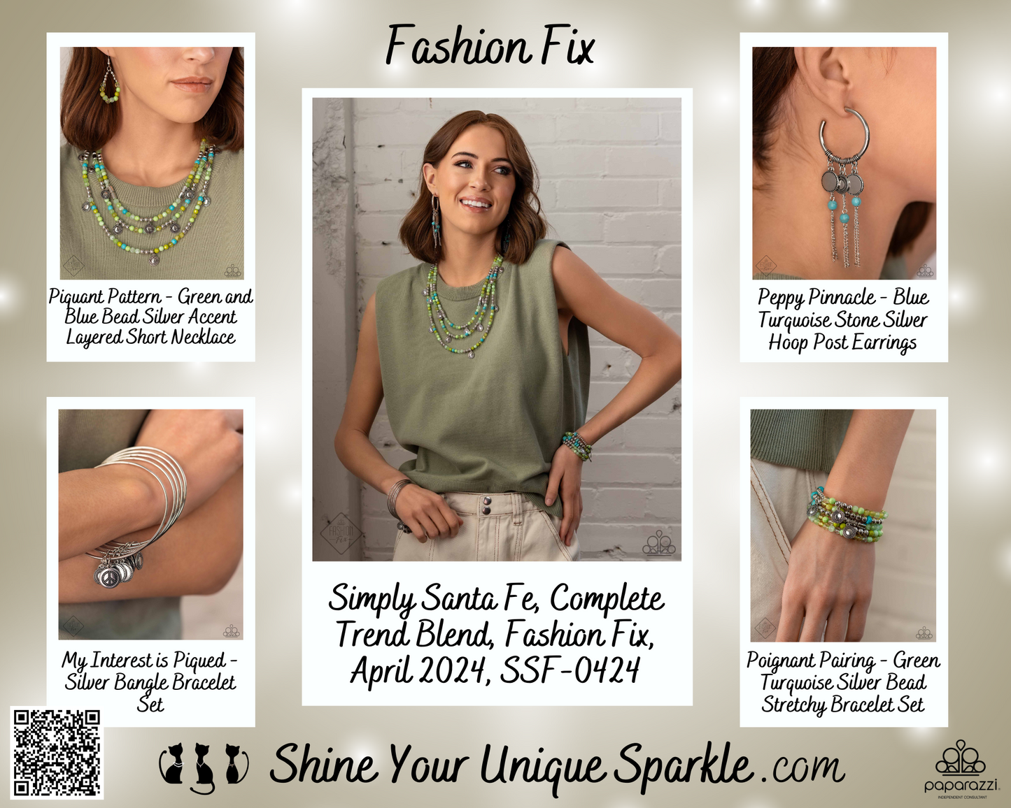 Simply Santa Fe - Complete Trend Blend Set, Fashion Fix, April 2024