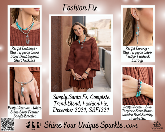 Simply Santa Fe - Complete Trend Blend Set, Fashion Fix, December 2024