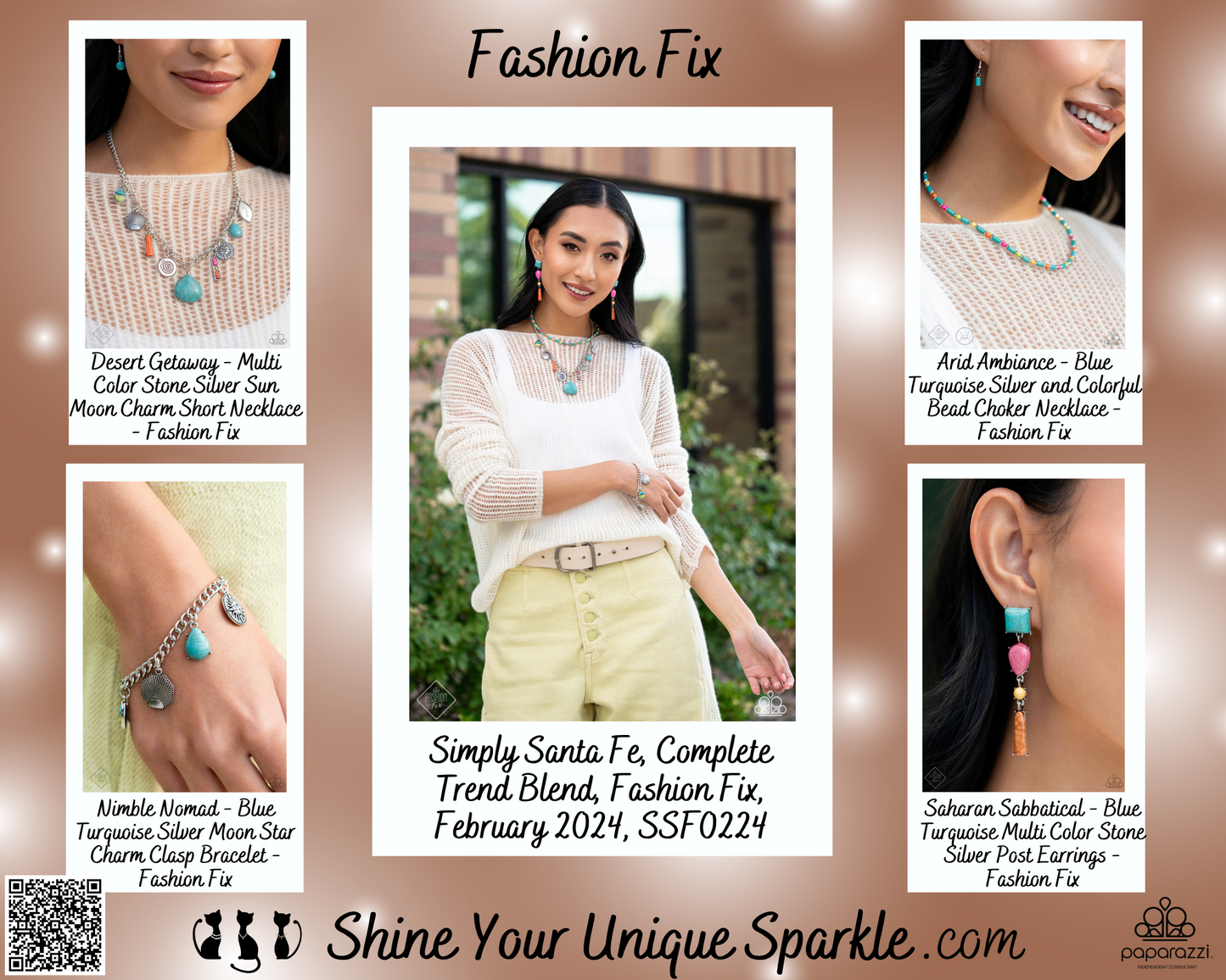 Simply Santa Fe - Complete Trend Blend Set, Fashion Fix, February 2024