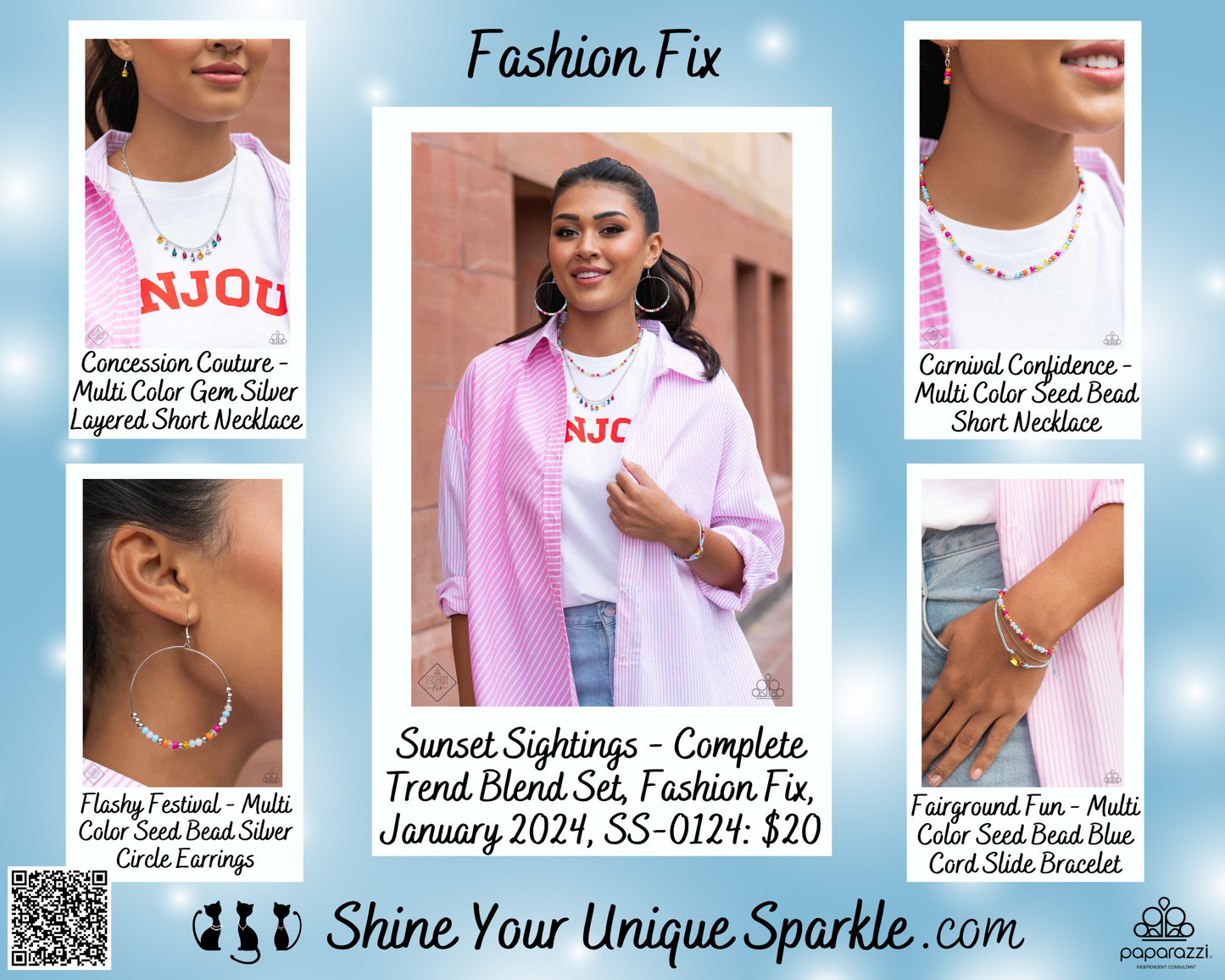 Sunset Sightings - Complete Trend Blend Set, Fashion Fix, January 2024