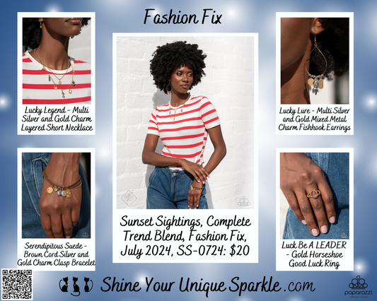 Sunset Sightings - Complete Trend Blend Set, Fashion Fix, July 2024