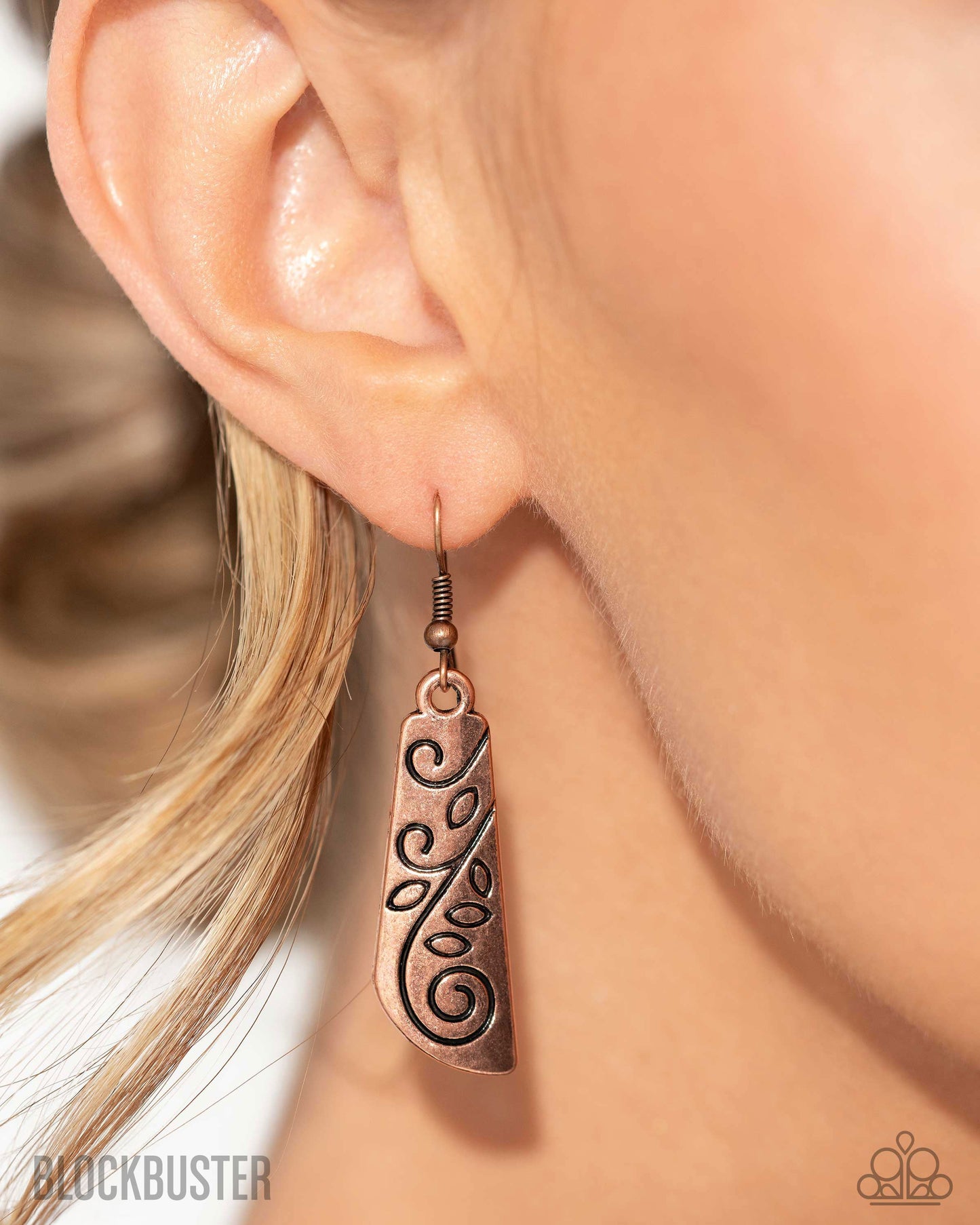 Untamed - Copper Silver Brass Mixed Metal Plate Statement Short Necklace - Blockbuster