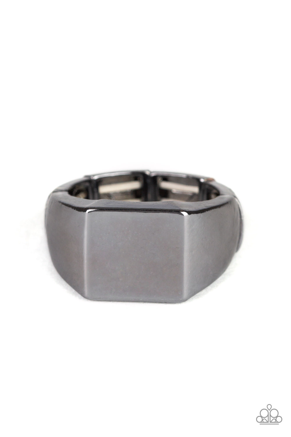 Void - Black Gunmetal Urban Men's Ring