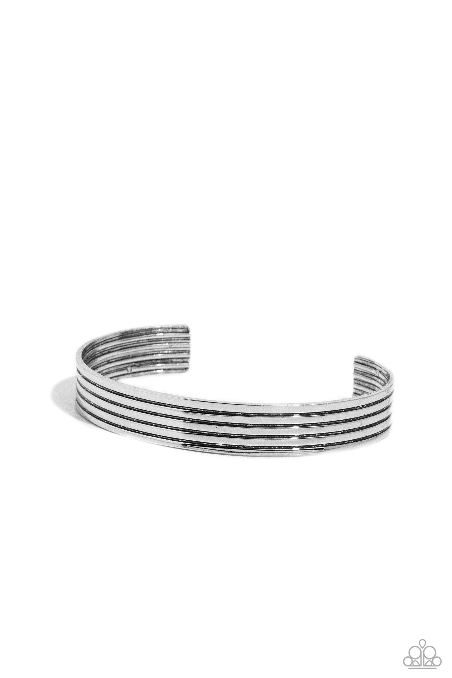 Metro Lineman - Silver Urban Cuff Bracelet